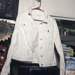 White Jean Jacket